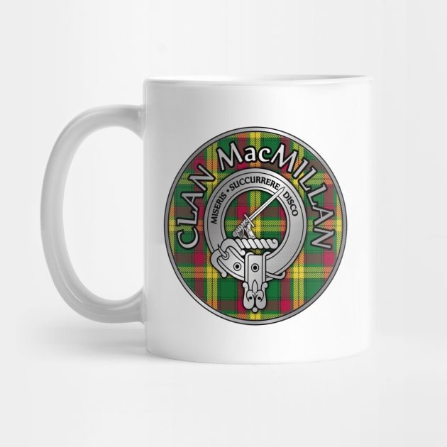 Clan MacMillan Crest & Tartan by Taylor'd Designs